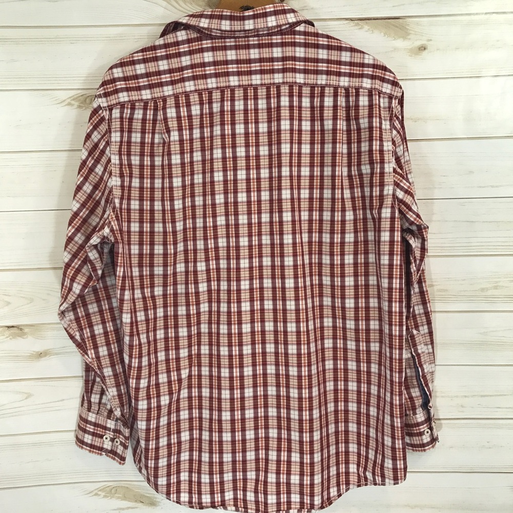 (SOLD) IZOD Casual Plaid Long-sleeve Button Down - Picture 6 of 6